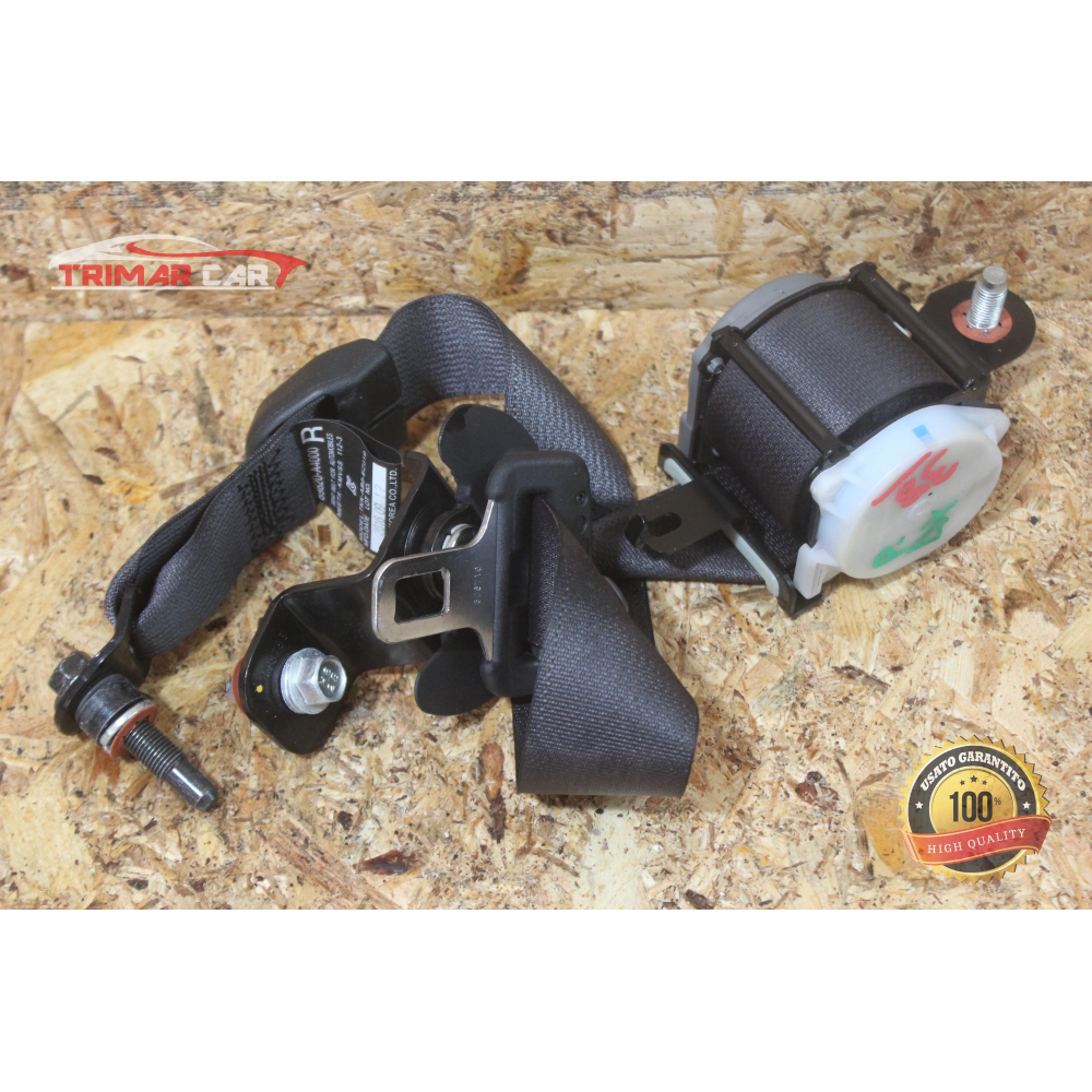 89820-A4000 CINTURA SICUREZZA POSTERIORE DESTRA KIA CARENS 4 (2017) 1.7 CRDI 141CV 104KW D4FD