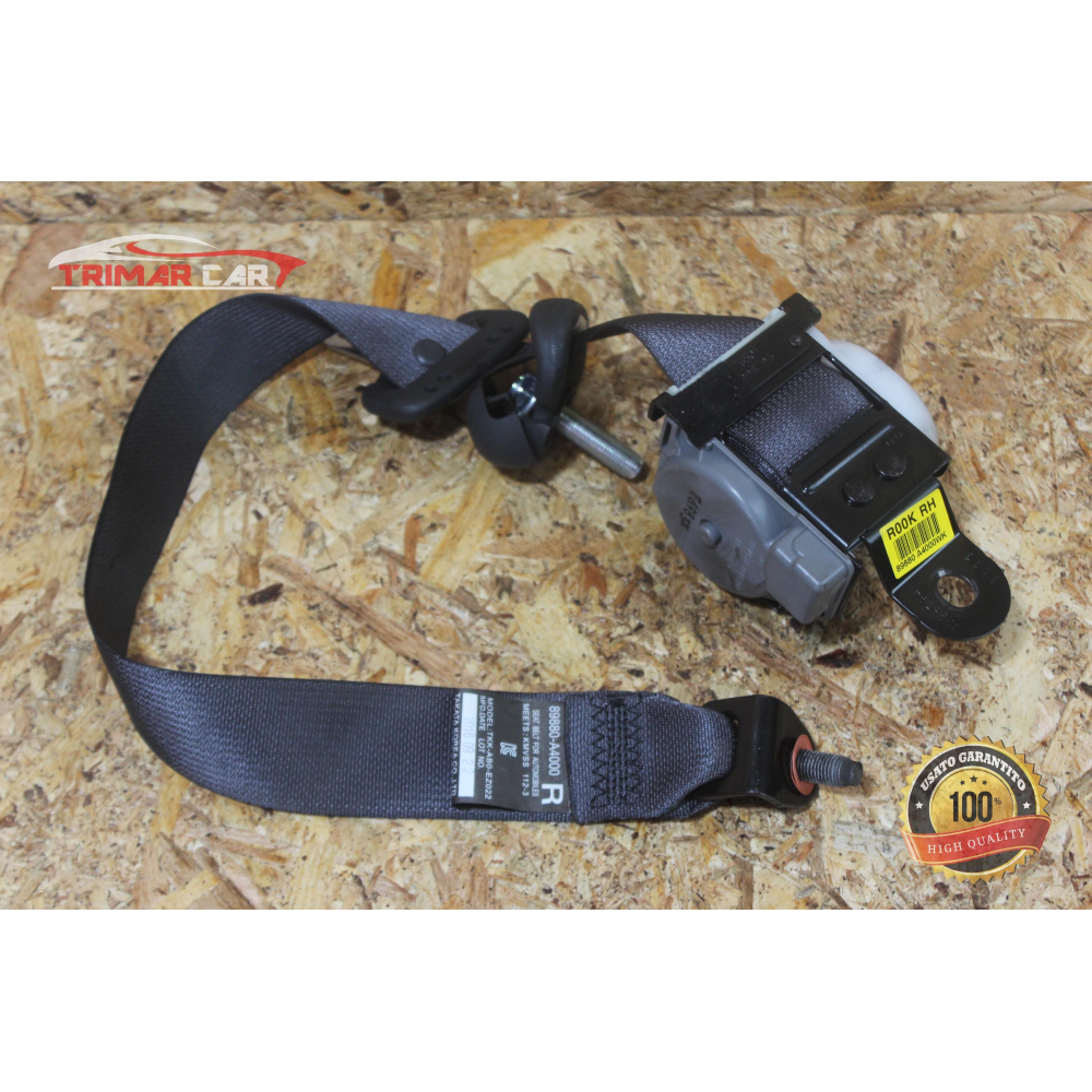 89880-A4000 CINTURA SICUREZZA POSTERIORE DESTRA KIA CARENS 4 (2017) 1.7 CRDI 141CV 104KW D4FD