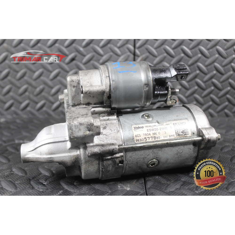 9832577880 MOTORINO AVVIAMENTO PEUGEOT DS OPEL CITROEN