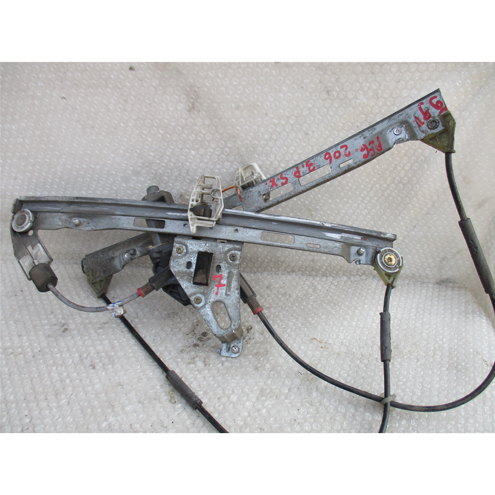 MECCANISMO ALZACRISTALLI ANTERIORE SINISTRO PEUGEOT 206 [98-09] 