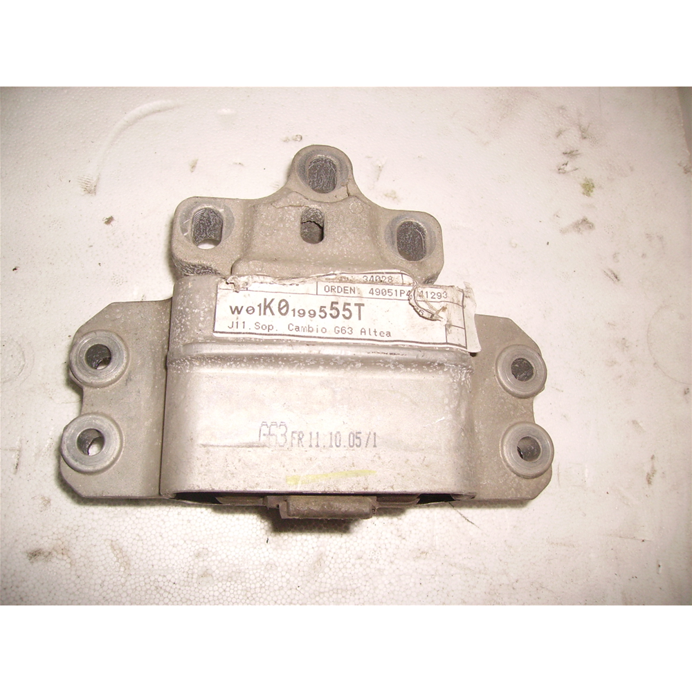 SUPPORTO MOTORE POST SX L CAMBIO AUDI A3 SEAT SKODA VW GOLF V 2.0 TDI 1K0199555T