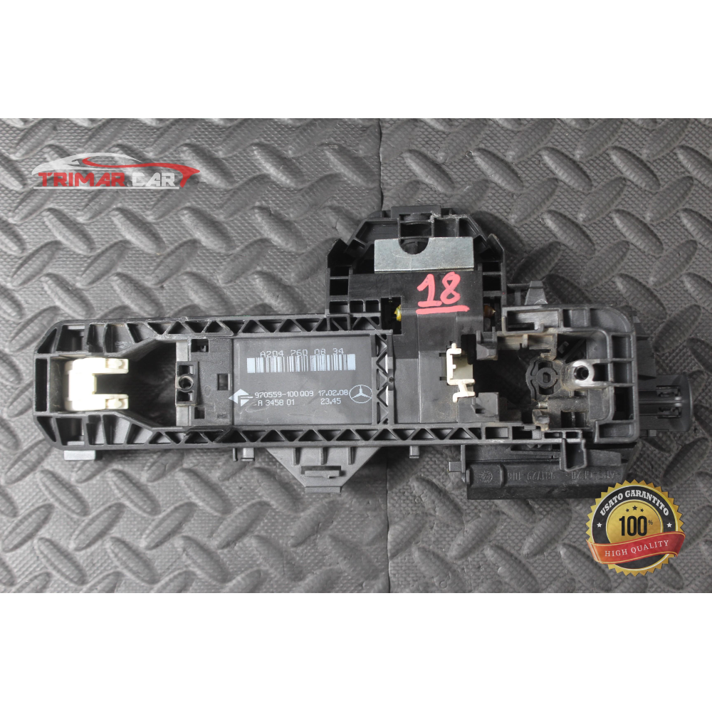 A2047600834 SUPPORTO MANIGLIA ESTERNA POSTERIORE DESTRA MERCEDES CLASSE C (W204)(07-14)