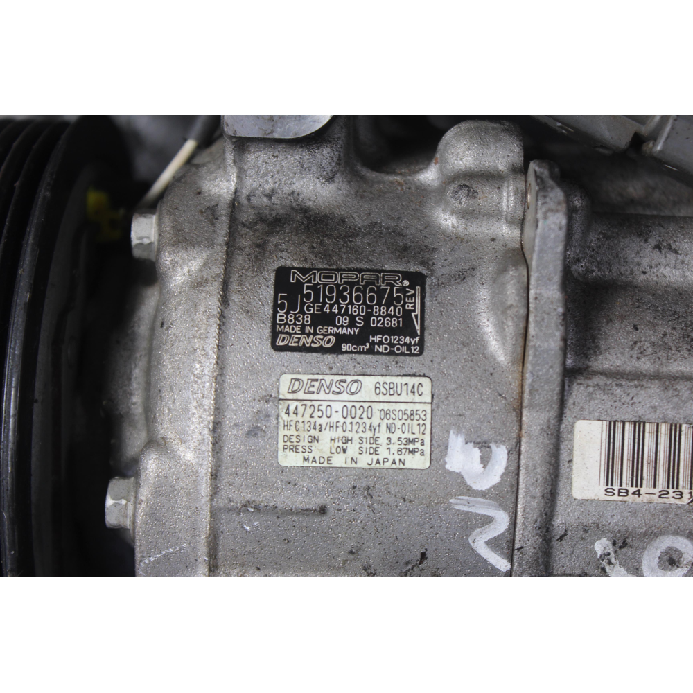 51936675 COMPRESSORE AC CLIMA JEEP RENEGADE (BU)(2014 >) 1.6 MJET