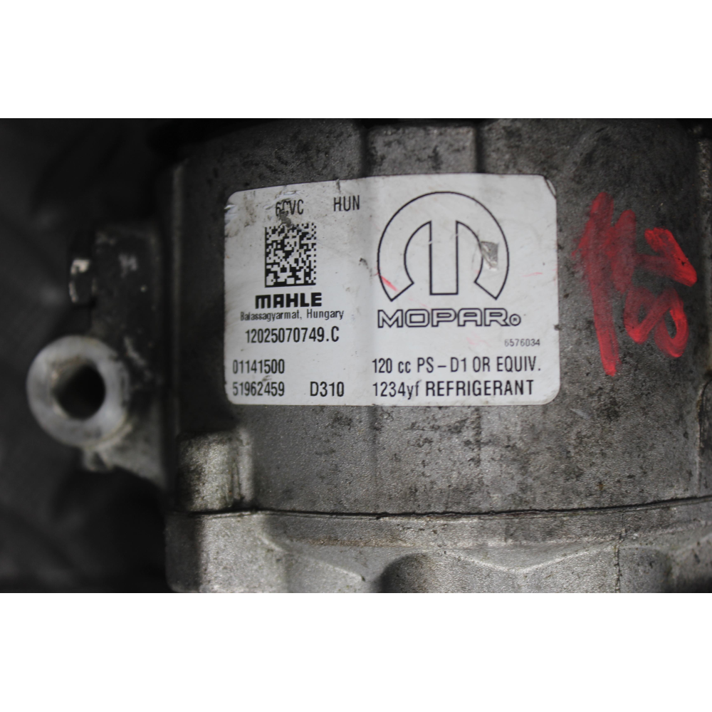 51962459 01141500 COMPRESSORE AC CLIMA FIAT 500X (334)(2014 >)