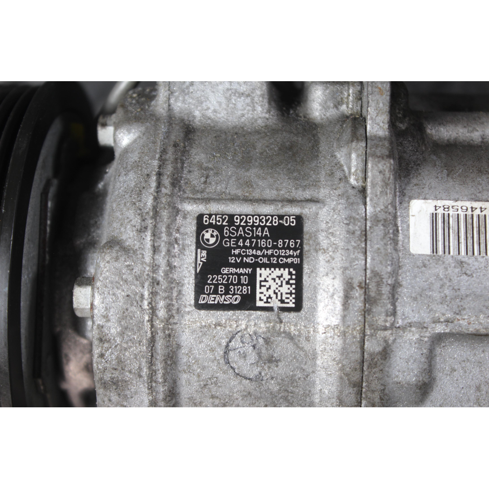 64529299328 447160-8765 447160-8767 COMPRESSORE AC CLIMA ARIA CONDIZIONATA BMW