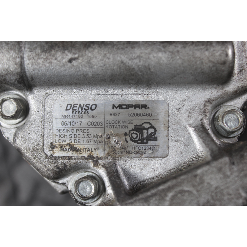 52060460 COMPRESSORE AC CLIMA FIAT LANCIA DIESEL