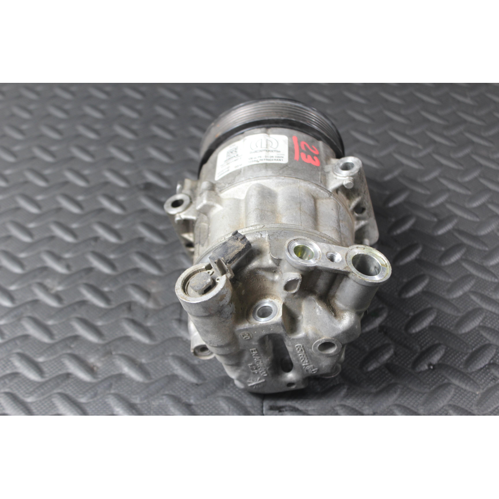 52055449 01141742 COMPRESSORE AC CLIMA FIAT 500X (334)(2014 >) 1.3 MJET 95CV 70KW COD. MOT. 55283775