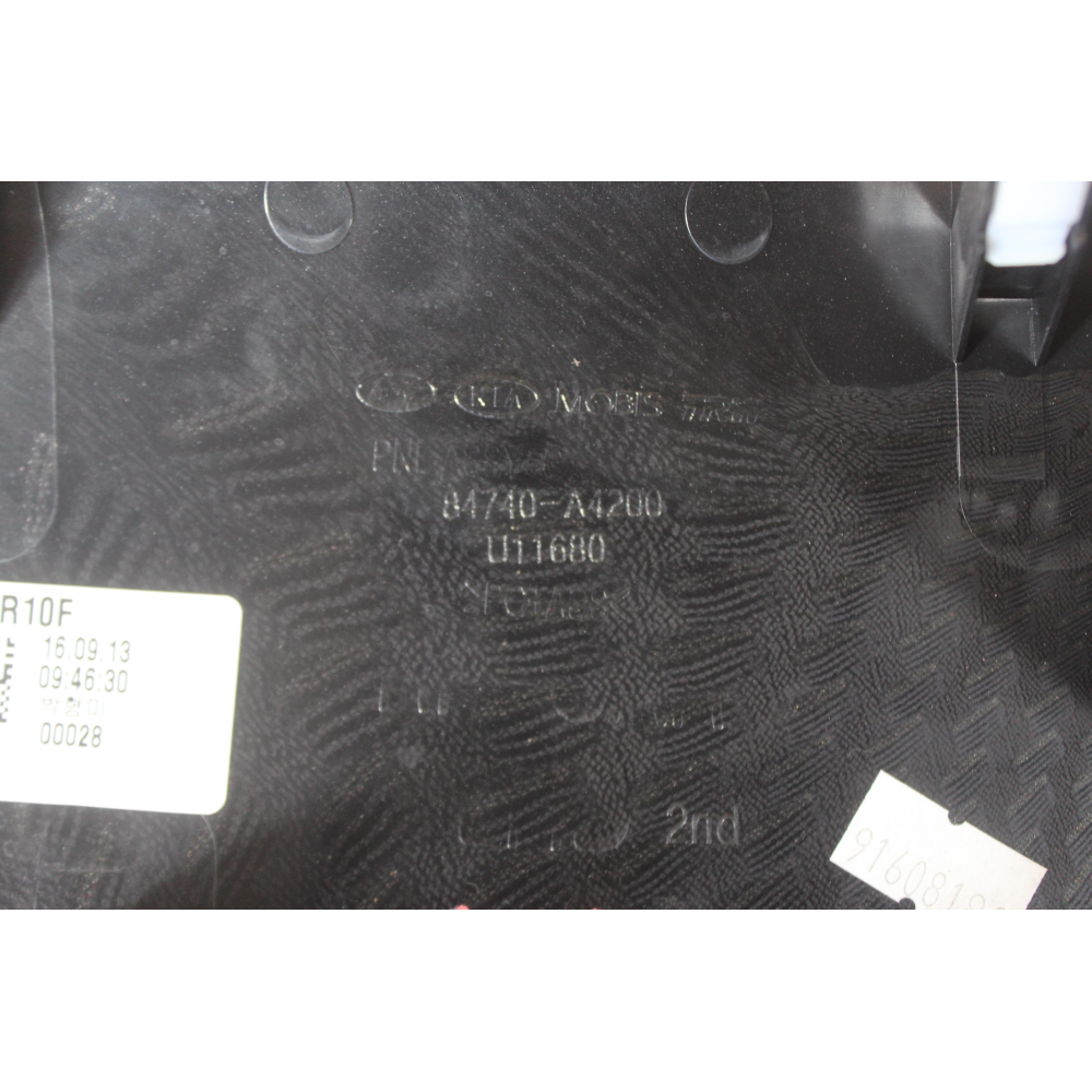 84740-A4200 MASCHERINA CORNICE AUTORADIO BOCCHETTE  KIA CARENS 4 (2017) 1.7 CRDI 141CV 104KW D4FD