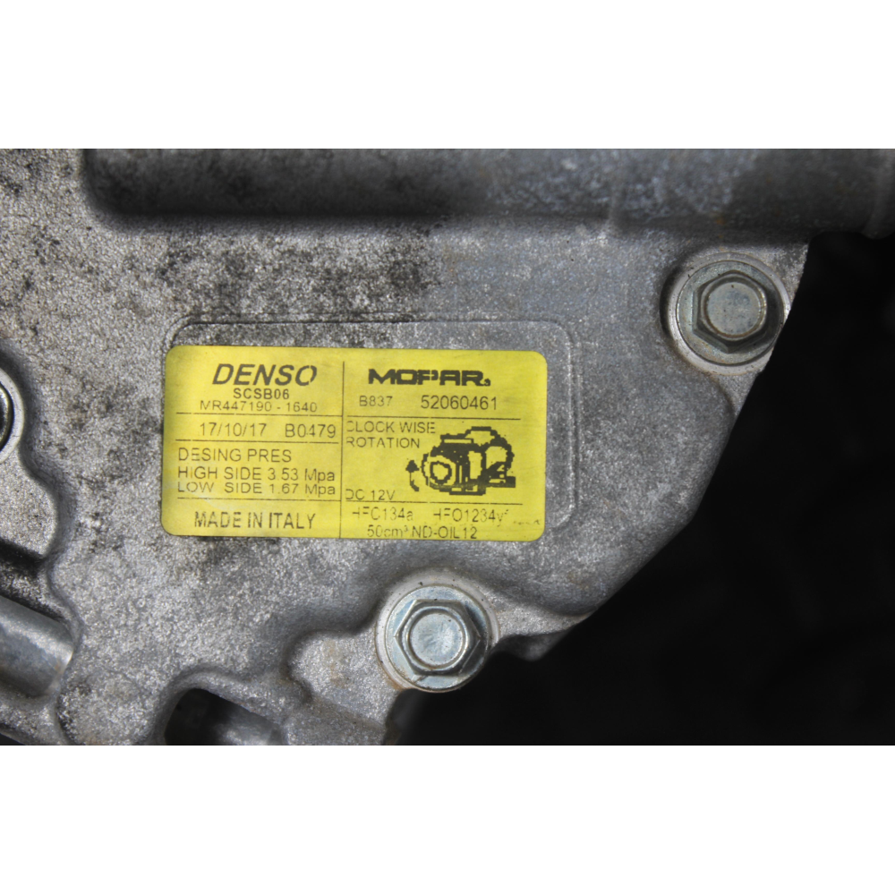 52060461 COMPRESSORE AC CLIMA FIAT ABARTH LANCIA