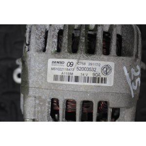 14V 90A MS1022118472 52003532 ALTERNATORE FIAT LANCIA BENZINA
