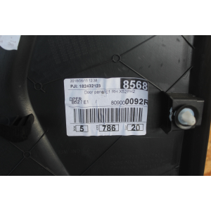 809000092R PANNELLO PORTIERA ANTERIORE DESTRA DACIA SANDERO 2 (2012 >) 1.0 Sce 75 73CV 54KW B4D B4