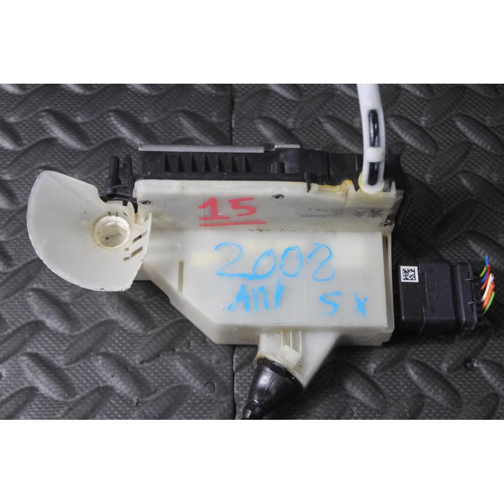 9812500880 SERRATURA SPORTELLO ANTERIORE SINISTRA 6PIN PEUGEOT 208 I (CA , CC)(2012 >)