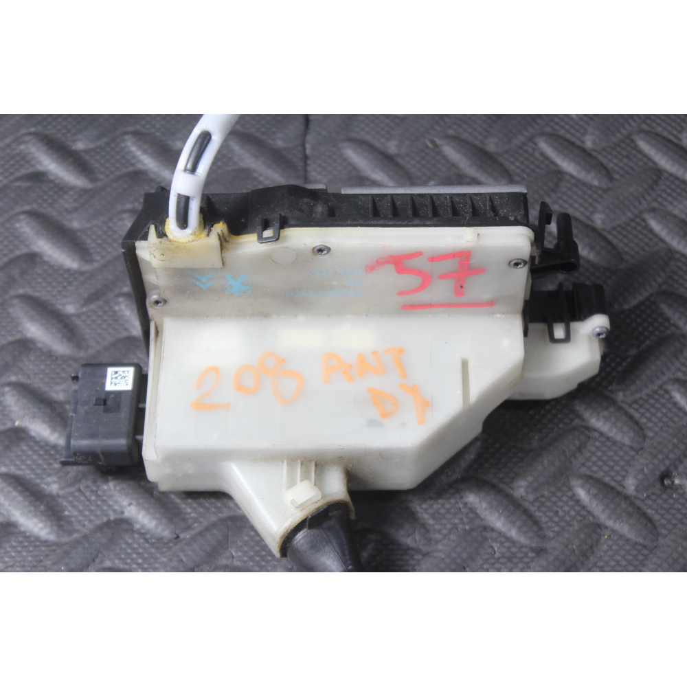 9688079980 SERRATURA SPORTELLO ANTERIORE DESTRA 5PIN PEUGEOT 208 I (CA , CC)(2012 >)