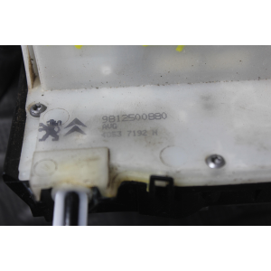 9812500880 SERRATURA SPORTELLO ANTERIORE SINISTRA 6PIN PEUGEOT 208 I (CA , CC)(2012 >)