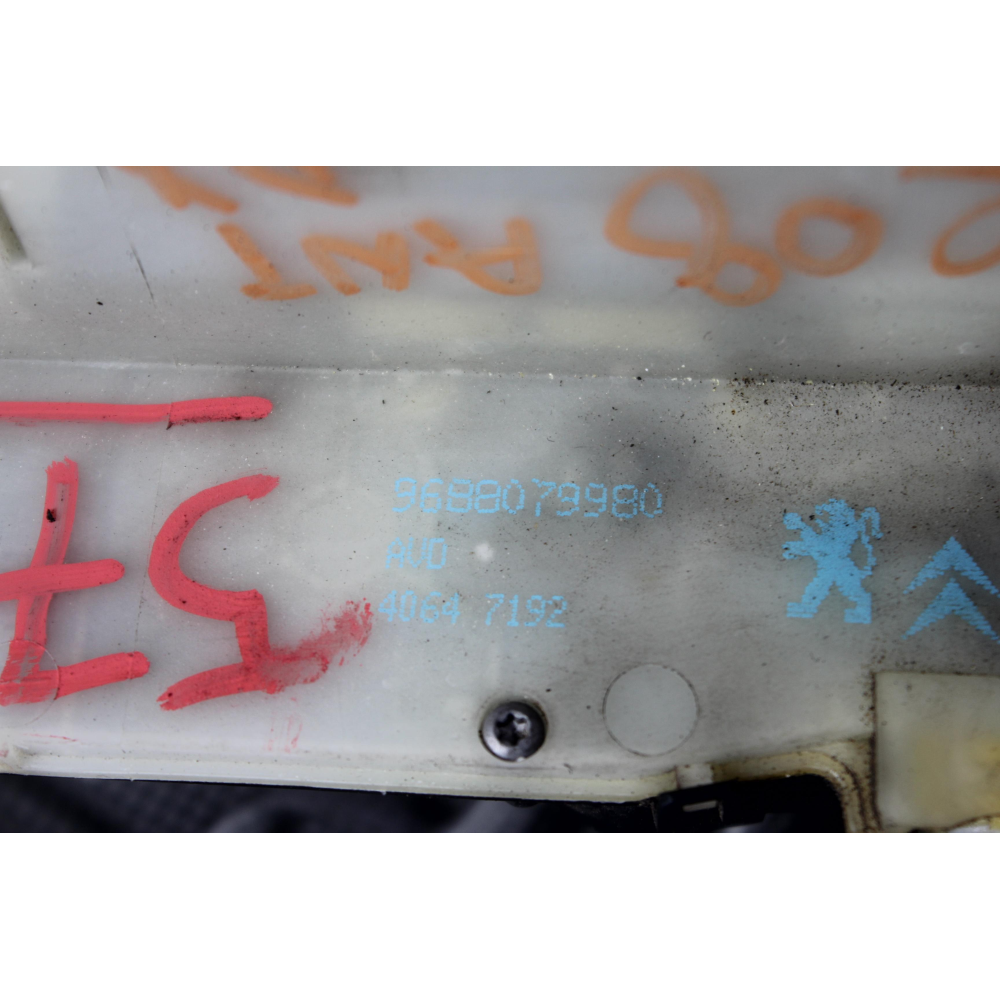 9688079980 SERRATURA SPORTELLO ANTERIORE DESTRA 5PIN PEUGEOT 208 I (CA , CC)(2012 >)