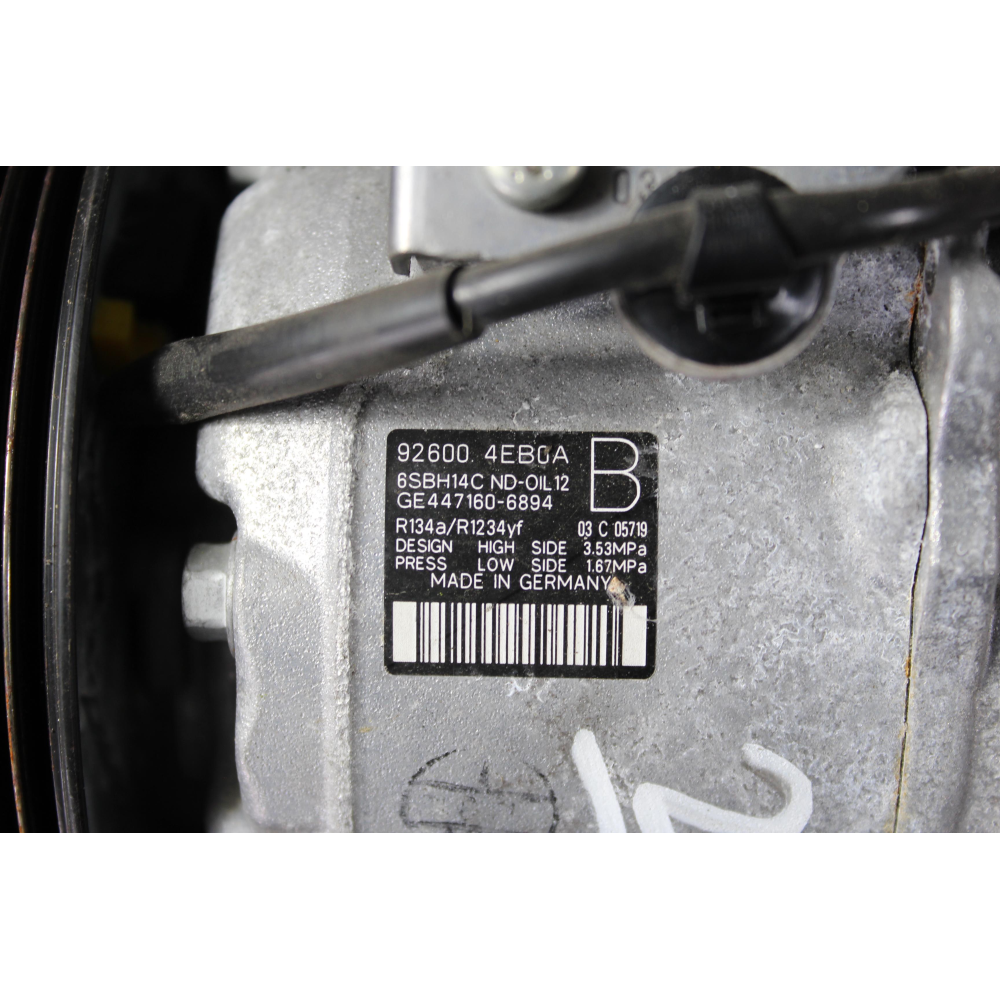 926004EB0A COMPRESSORE AC CLIMA RENAULT TALISMAN (LP)(2020) 2.0 Blue DCI