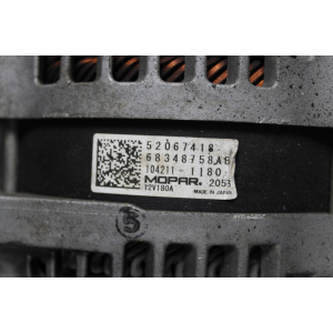 52067418 ALTERNATORE FIAT ALFA ROMEO JEEP