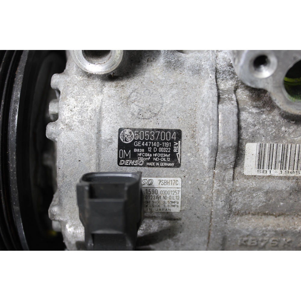 50537004 COMPRESSORE AC CLIMA ALFA ROMEO STELVIO (949)(2016 >) 2.2 JTDM Q4 190CV 132KW 46346359