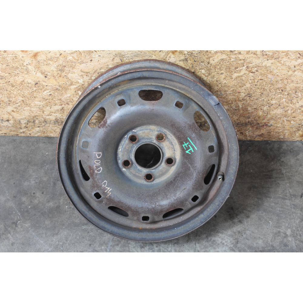 6Q0601027A R14 14 CERCHIO SINGOLO IN FERRO VW POLO (9N)(2001-2012)