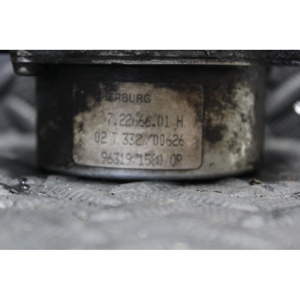 9631971580 POMPA DEPRESSORE FRENI FIAT SCUDO 1 (220)(1996-2006) 2.0 HDI 16V 109CV 80KW RHW