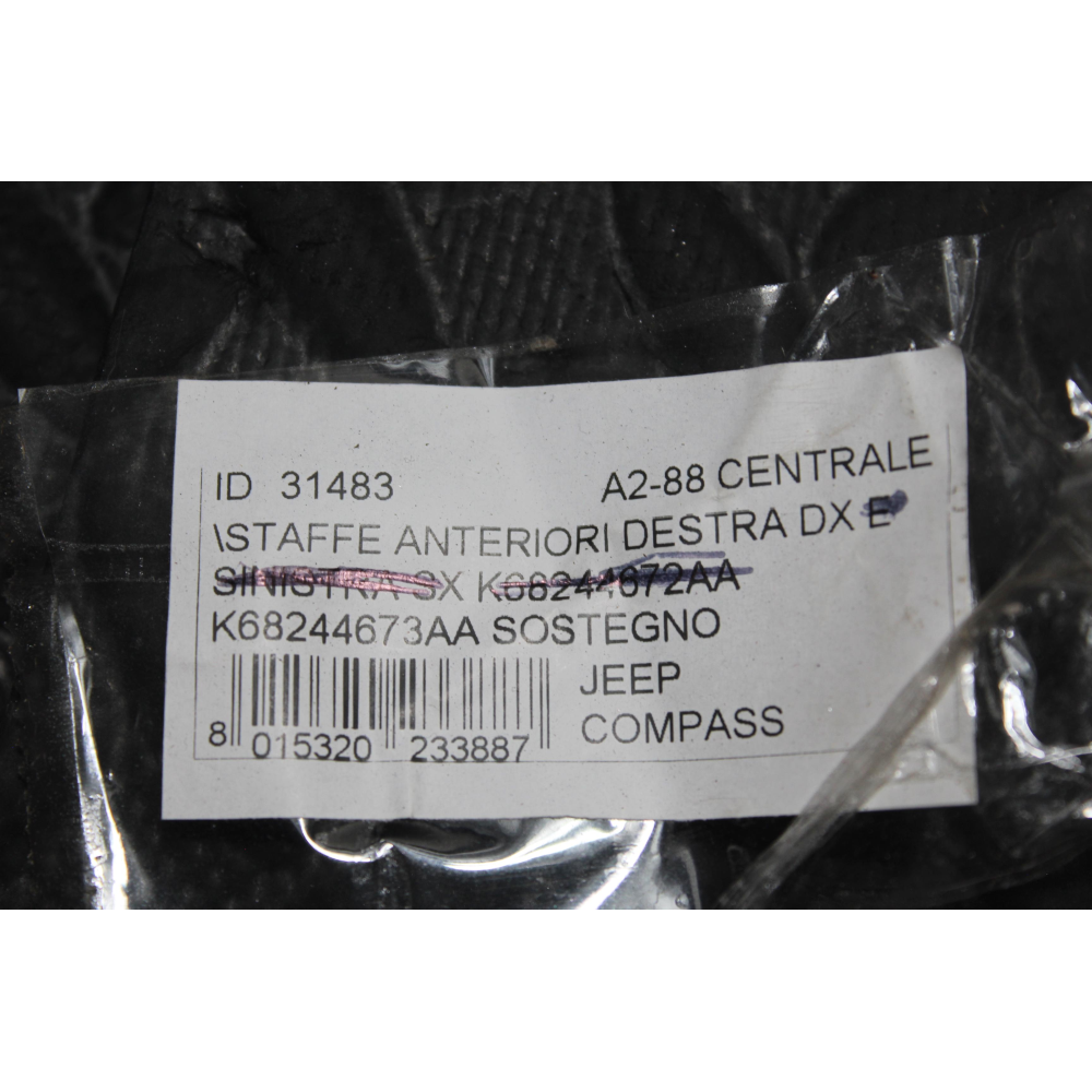 K68244673AA SUPPORTO SOSTEGNO RADIATORE SINISTRO JEEP COMPASS (MP,M6)(2016 >)