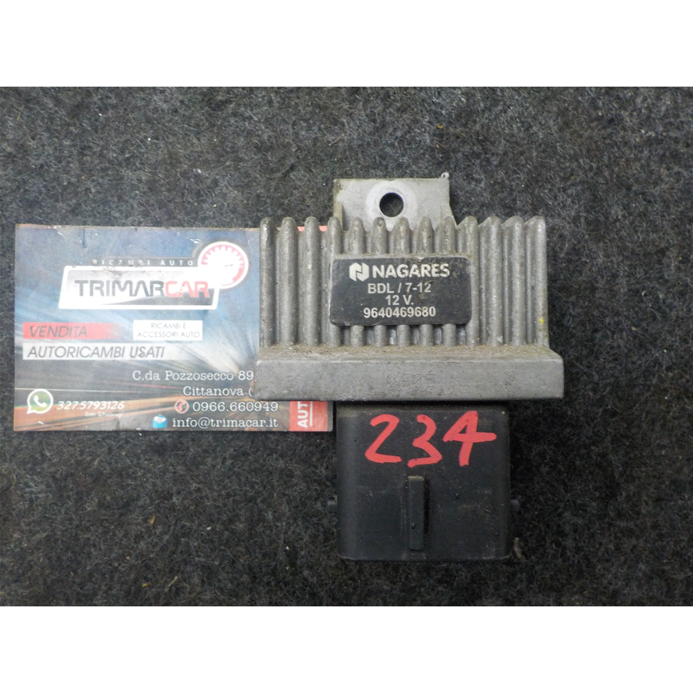 CENTRALINA RELÉ CANDELETTE PEUGEOT 206 SW (2E/K) [2002-2009] / OPEL : 9640469680