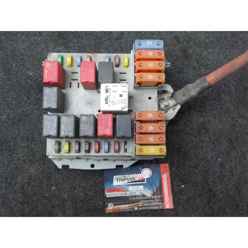 CENTRALINA BODY PORTAFUSIBILI FIAT CROMA 2 (194) [2005-2010] 1.9 120CV  51738102