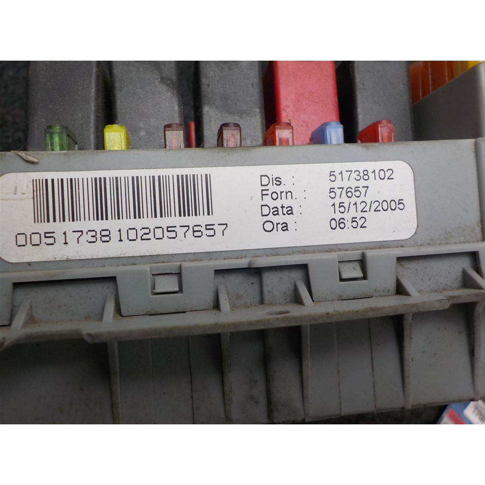 CENTRALINA BODY PORTAFUSIBILI FIAT CROMA 2 (194) [2005-2010] 1.9 120CV  51738102