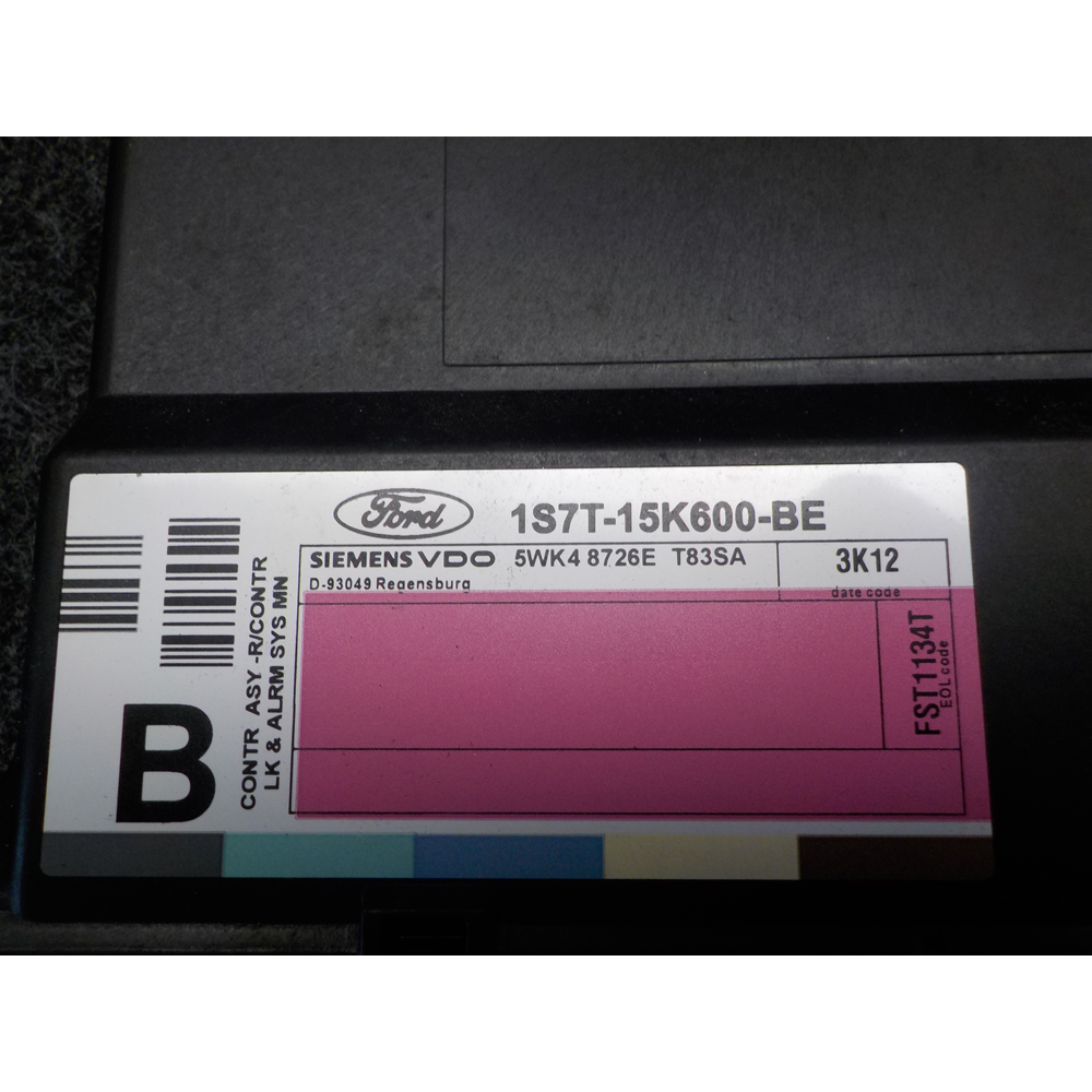 CENTRALINA COMFORT FORD FOCUS 1 SW [1999-2007] 1S7T-15K600-BE / 5WK48726ET83SA
