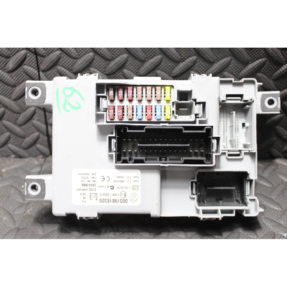 51981832 CENTRALINA BODY COMPUTER FIAT 500 (312)(2007 >) 1.2 EURO 6
