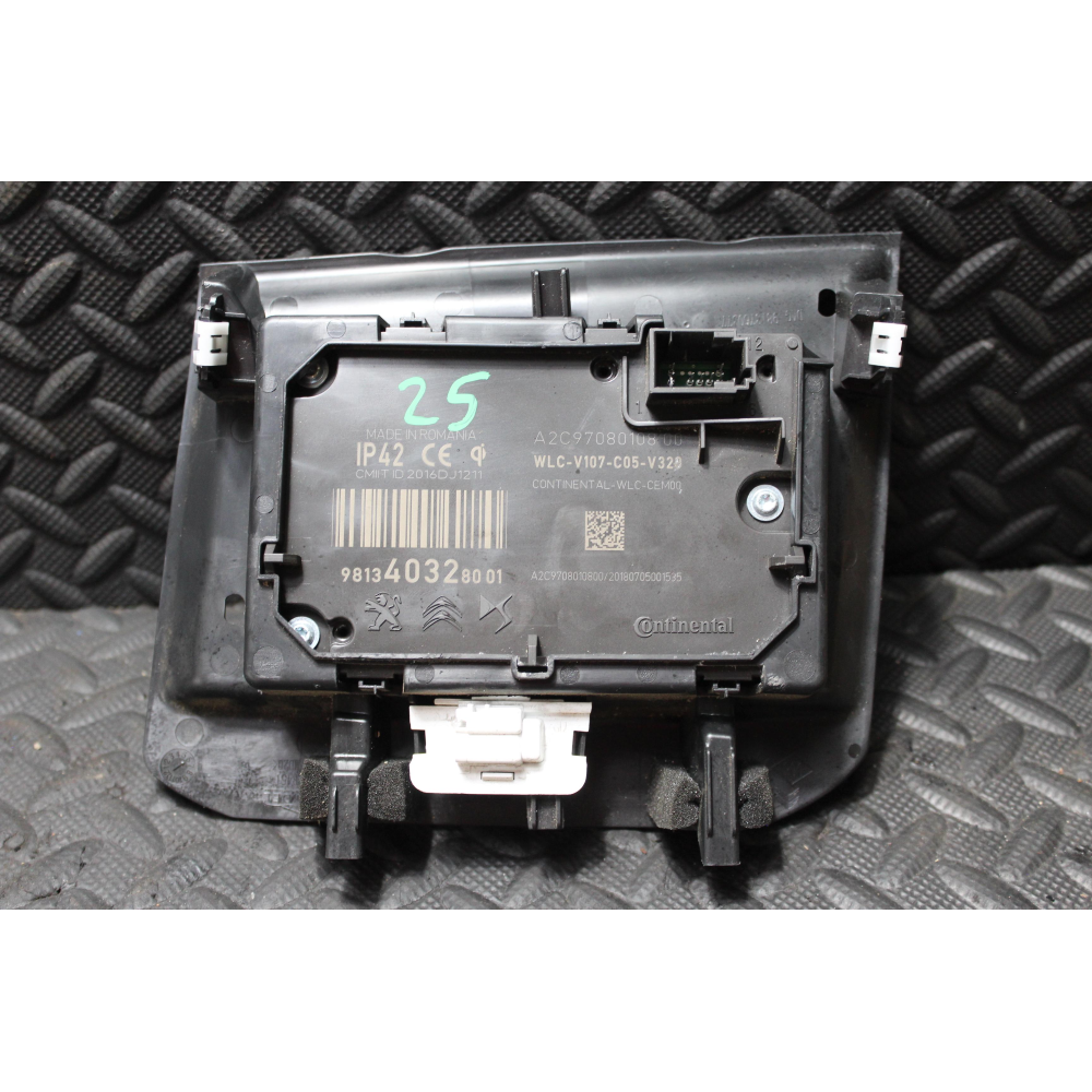 9813403280 CARICABATTERIA TELEFONO CELLULARE PEUGEOT 3008 SUV (2016 >) 2.0 BlueHDi 180 177CV 130KW AH01 // EHZ