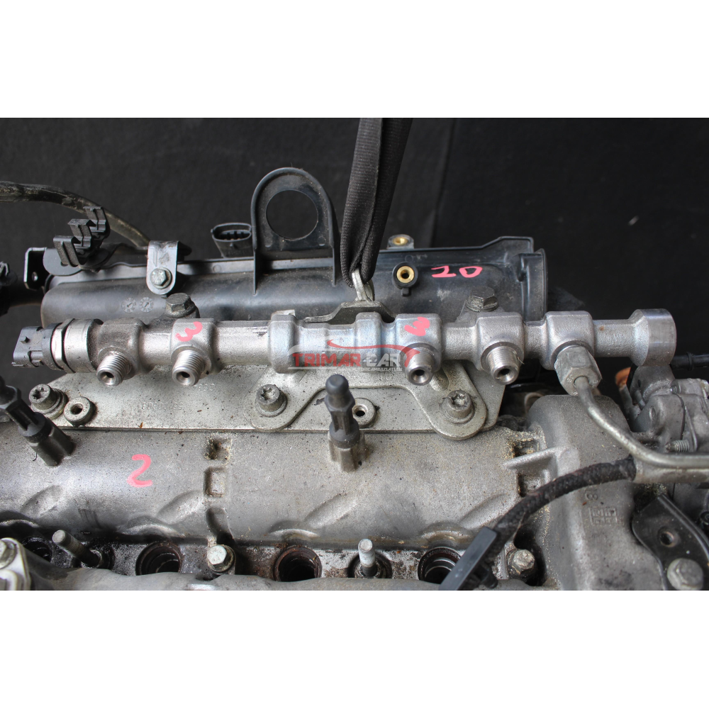 0445214222 TUBO FLAUTO RAIL INIEZIONE OPEL CORSA D (S07)(2006 >) 1.3 MUTLIJET 95CV A13DTR EURO 5