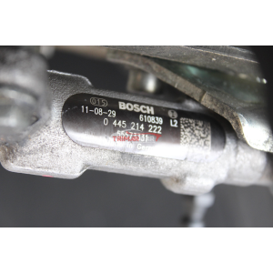 0445214222 TUBO FLAUTO RAIL INIEZIONE OPEL CORSA D (S07)(2006 >) 1.3 MUTLIJET 95CV A13DTR EURO 5