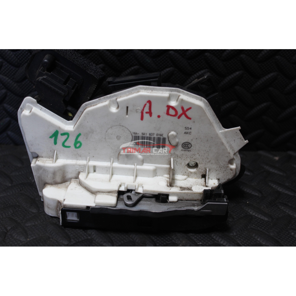 5K4837016E SERRATURA SPORTELLO ANTERIORE DESTRA 7PIN SEAT LEON (5F1)(2012 >) 1.6TDI 81KW 110CV CXXB
