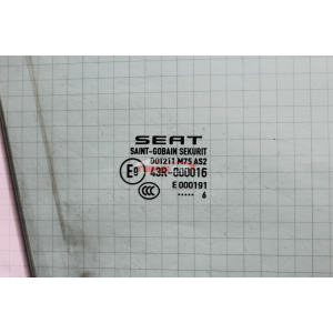 5F4845202A VETRO SCENDENTE PORTA ANTERIORE DESTRA SEAT LEON (5F1)(2012 >) 1.6TDI 81KW 110CV CXXB