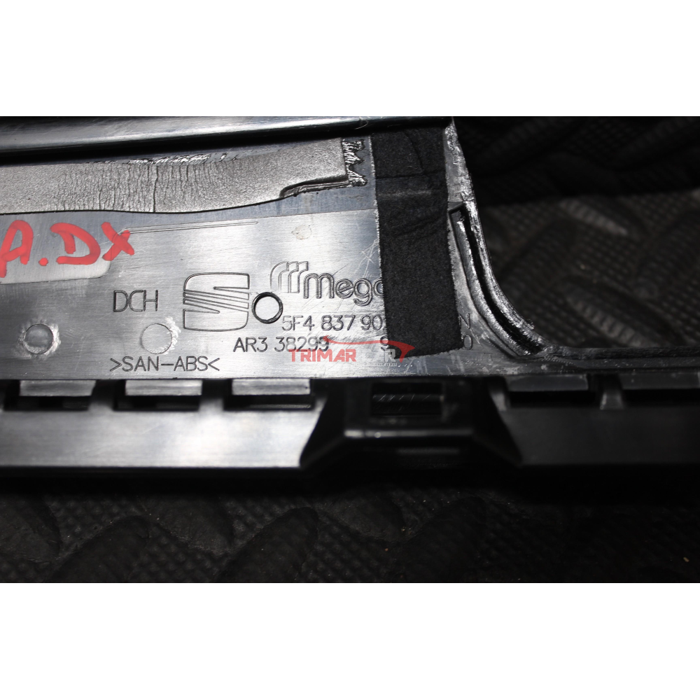 5F4837902G MODANATURA SPORTELLO ANTERIORE DESTRO SEAT LEON (5F1)(2012 >) 1.6TDI 81KW 110CV CXXB