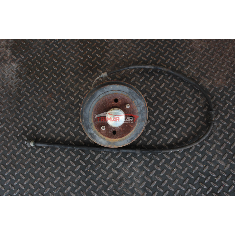 TAMBURO PIATTO FRENI COMPLETO DESTRO FIAT 500 (312)(2007 >)