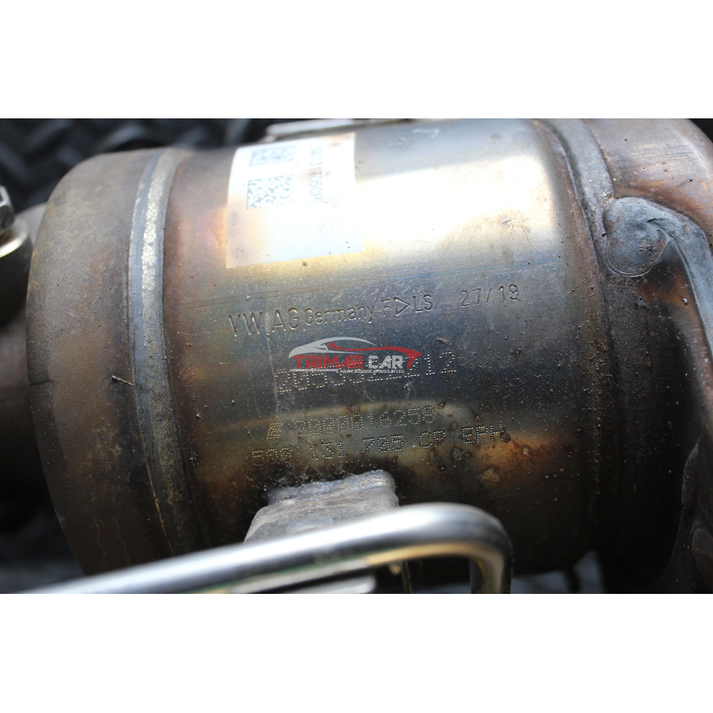 5Q0131705CP 04L131902H FILTRO ANTIPARTICOLATO FAP VW GOLF 7 VII (2012 IN POI) 2.0 TDI 150 CV 110 KW DFG