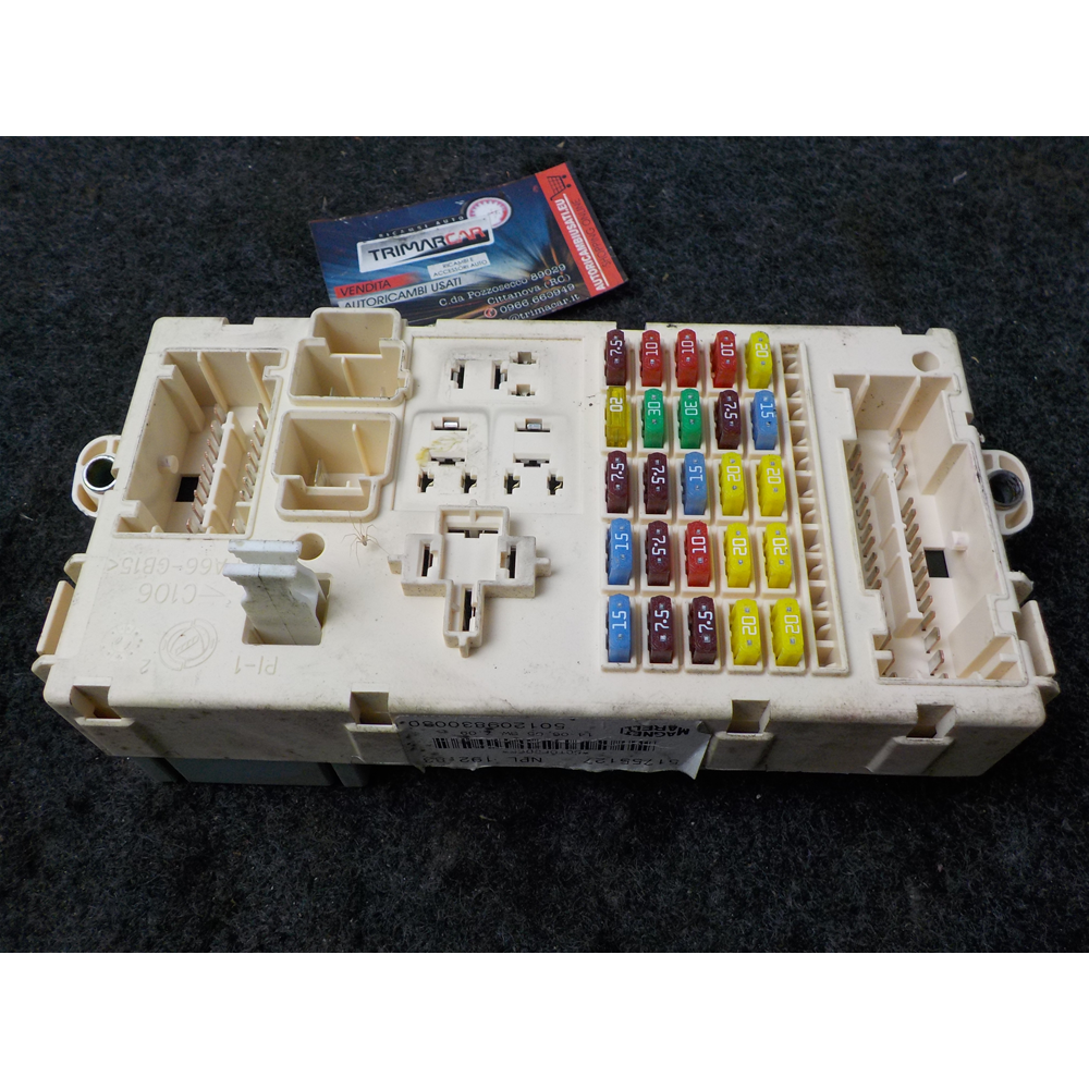 CENTRALINA BODY PORTAFUSIBILI FIAT STILO (192) [2001-2010] COD: 51755127