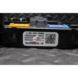 9832880680 CENTRALINA BODY COMPUTER BSI CITROEN C3 AIRCROSS II 2 (2023) 1.2 110CV 81KW EB2ADT/EU63 HNP