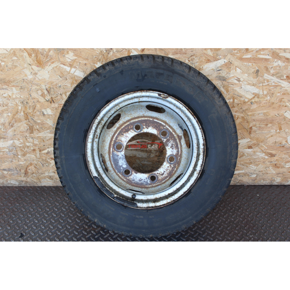 R15 SOLO CERCHIO SINGOLO IN FERRO FORD TRANSIT AUTOBUS (E)(1994-2000)