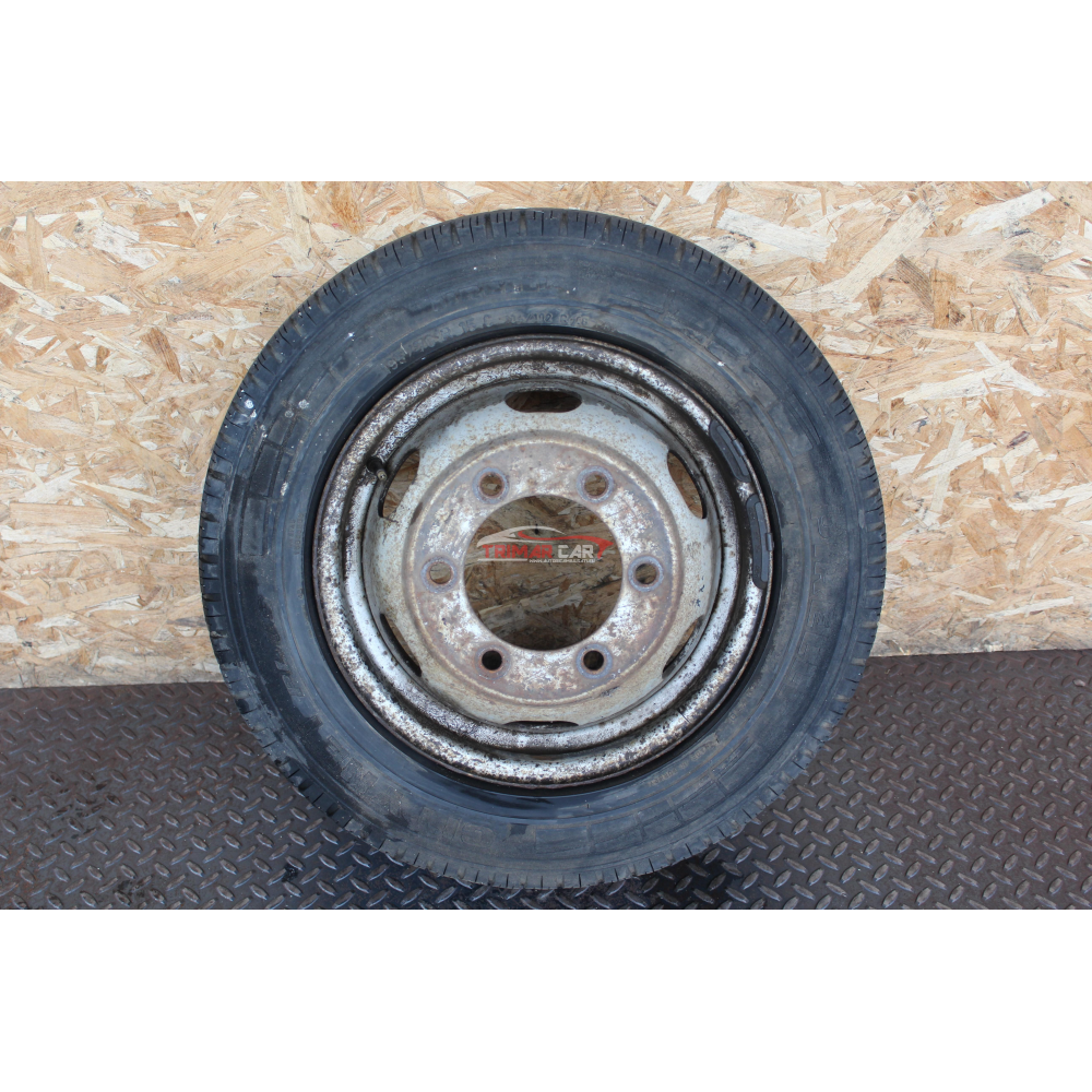 R15 CERCHIO SINGOLO IN FERRO +GOMMA PIRELLI 195/70 R15C FORD TRANSIT (E)(1994-2000)