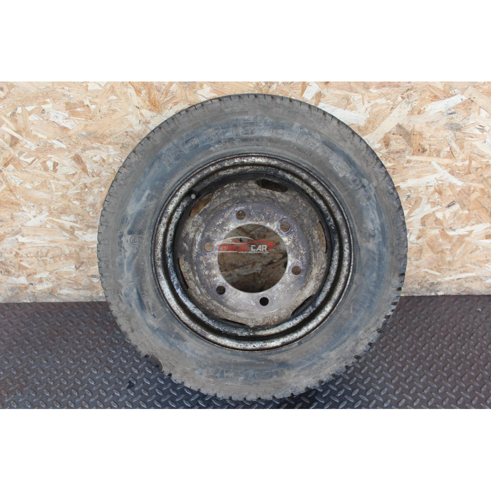 R15 CERCHIO SINGOLO IN FERRO +GOMMA 185R15C MATADOR FORD TRANSIT (E)(1994-2000)