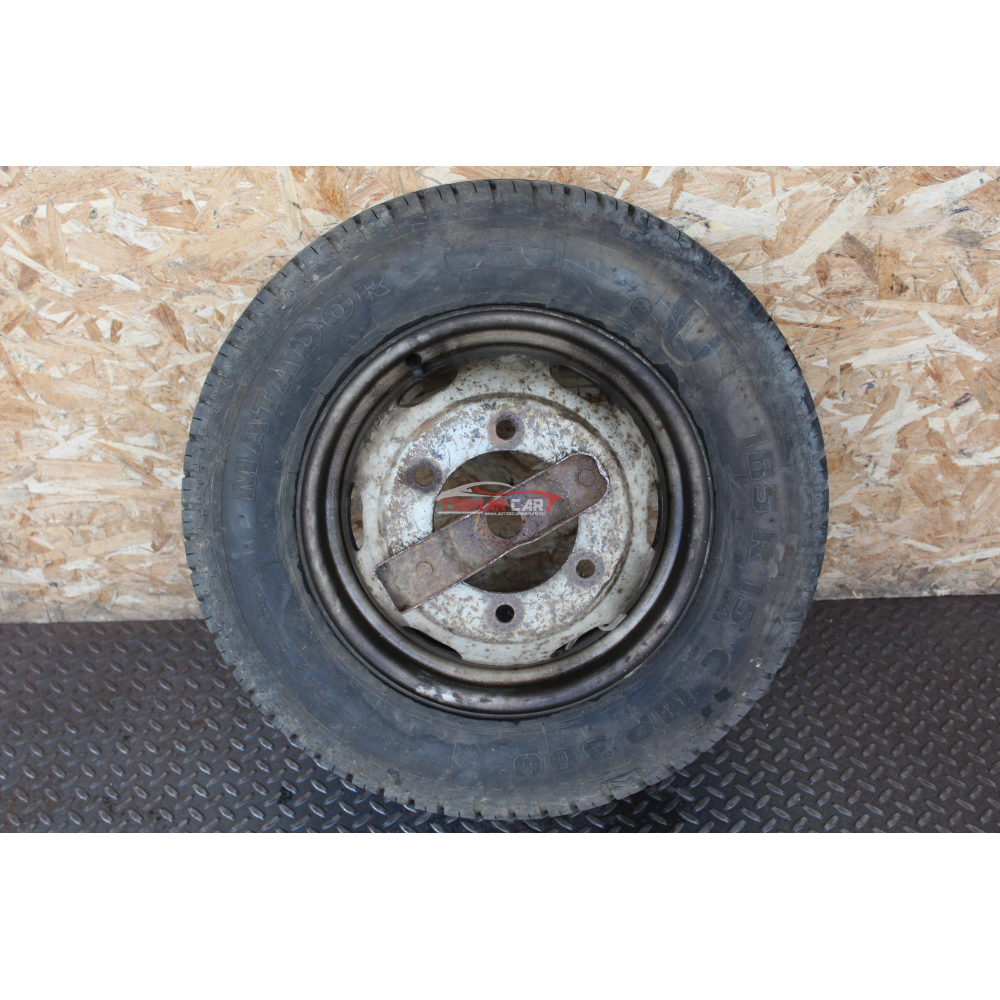 R15 CERCHIO SINGOLO IN FERRO +GOMMA 185R15C MATADOR FORD TRANSIT (E)(1994-2000)