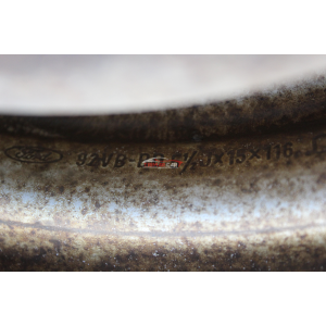 R15 SOLO CERCHIO SINGOLO IN FERRO FORD TRANSIT AUTOBUS (E)(1994-2000)