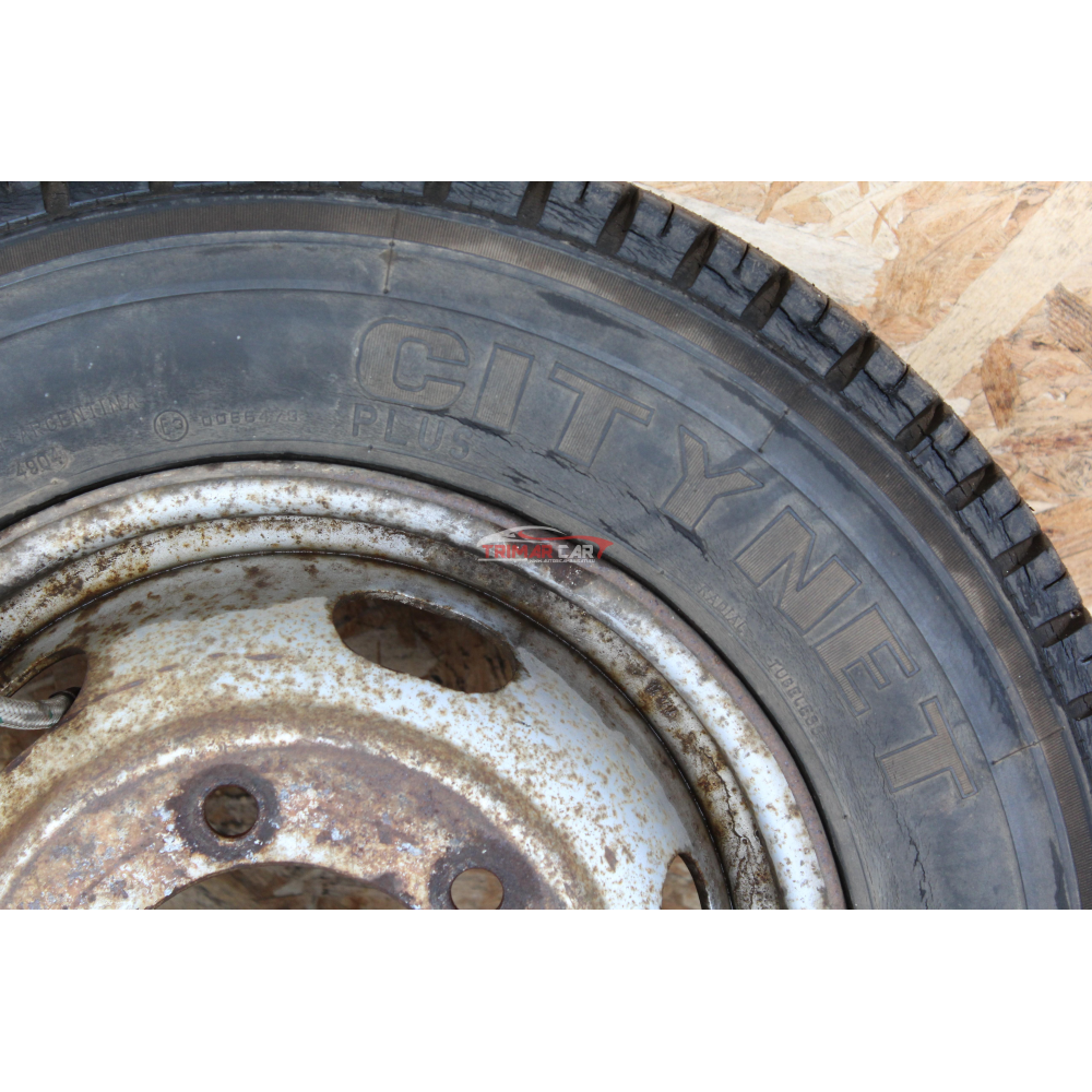 R15 CERCHIO SINGOLO IN FERRO +GOMMA PIRELLI 185R15C FORD TRANSIT AUTOBUS (E)(1994-2000)
