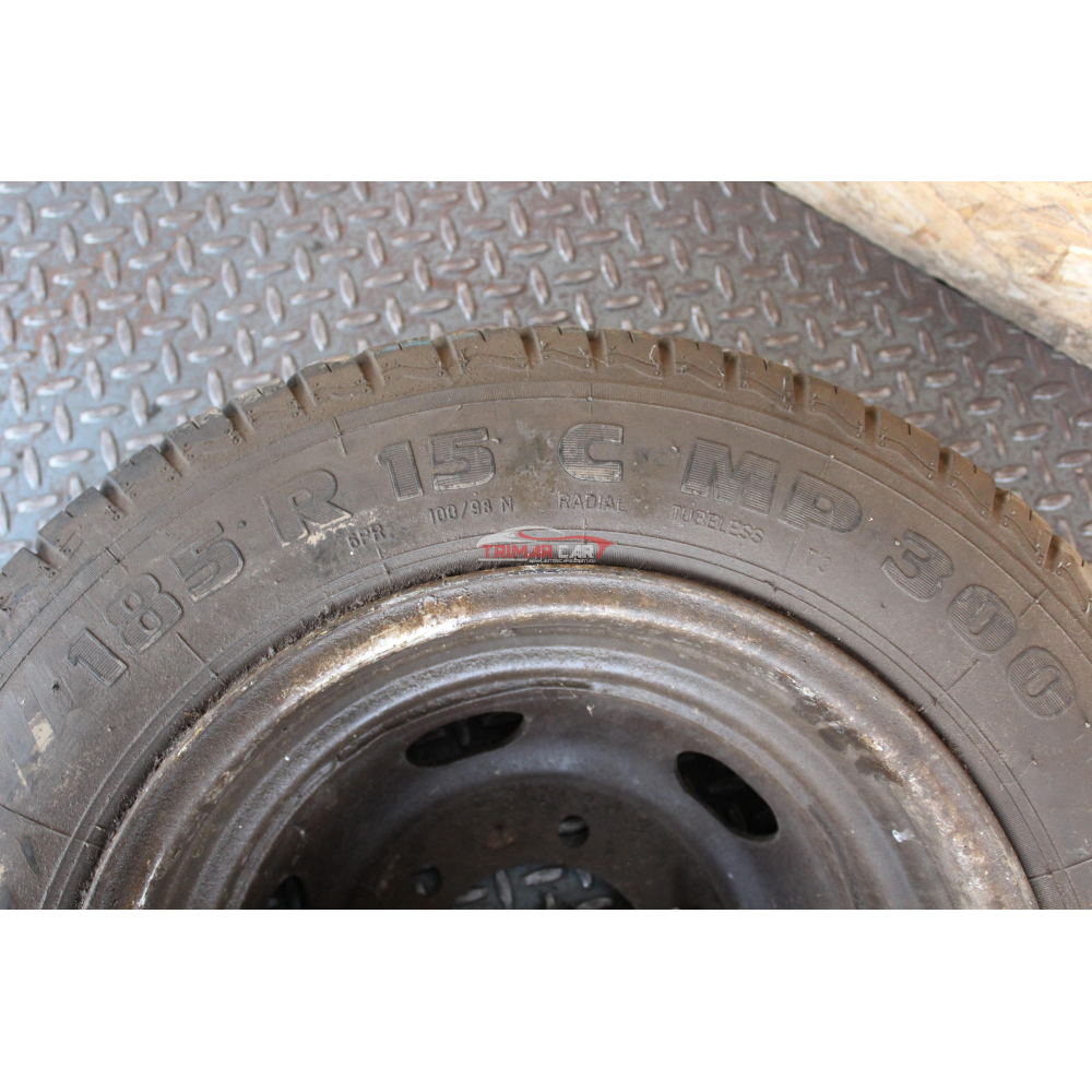 R15 CERCHIO SINGOLO IN FERRO +GOMMA 185R15C MATADOR FORD TRANSIT (E)(1994-2000)
