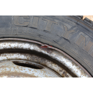 R15 CERCHIO SINGOLO IN FERRO +GOMMA PIRELLI 185R15C FORD TRANSIT AUTOBUS (E)(1994-2000)