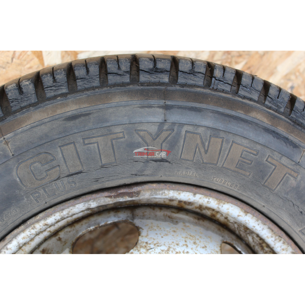 R15 CERCHIO SINGOLO IN FERRO +GOMMA PIRELLI 185R15C FORD TRANSIT AUTOBUS (E)(1994-2000)