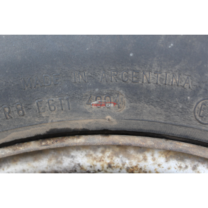 R15 CERCHIO SINGOLO IN FERRO +GOMMA PIRELLI 185R15C FORD TRANSIT AUTOBUS (E)(1994-2000)